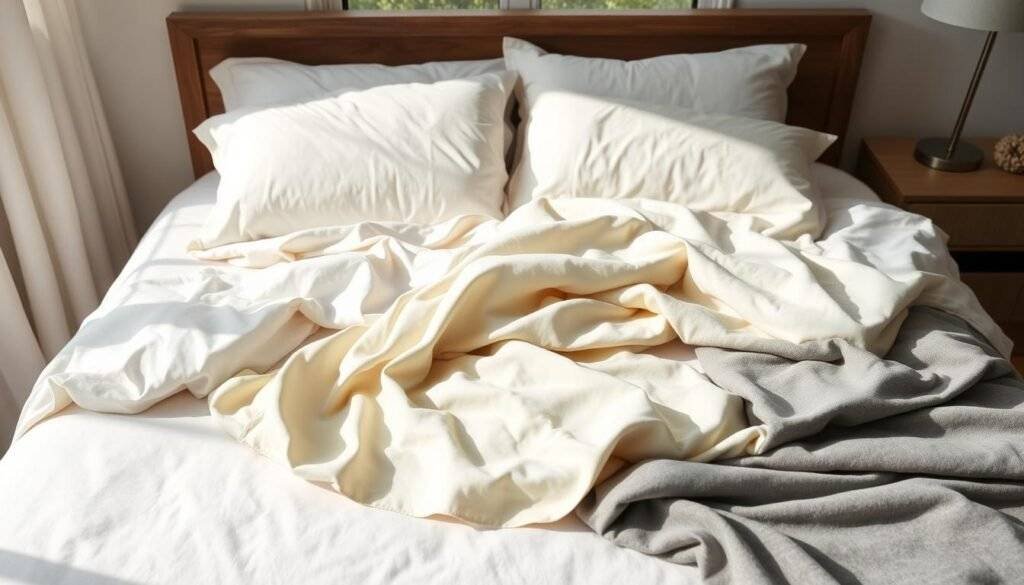 Comparison of cotton sheets, linen sheets, and bamboo and microfiber fabrics