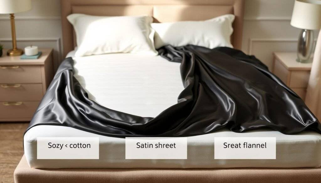 Comparisons among bedding fabrics