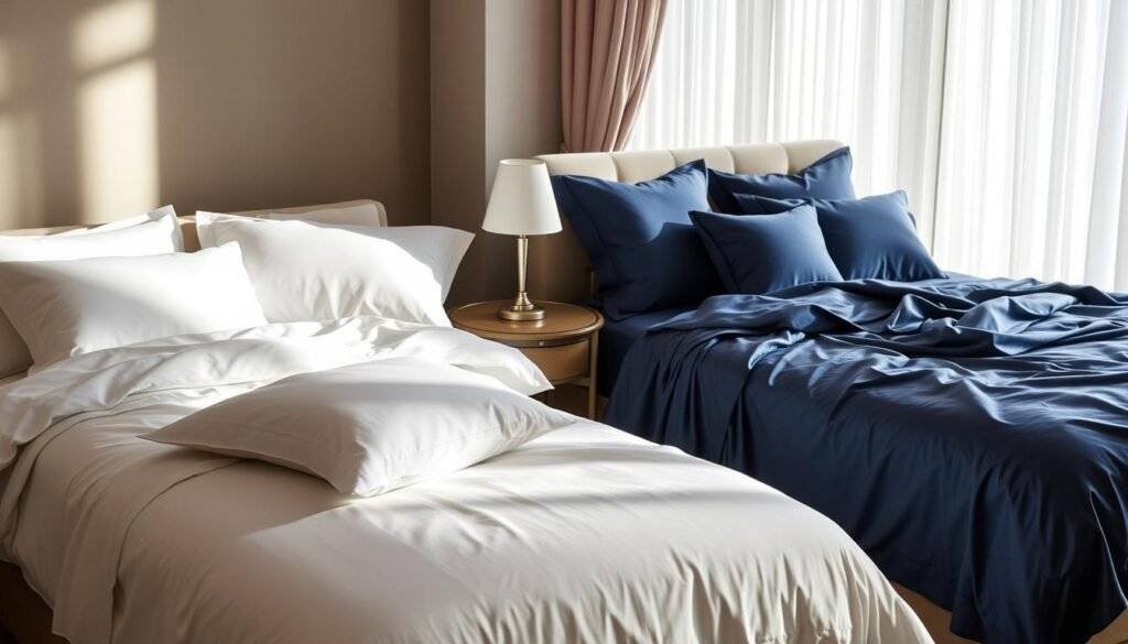 Percale vs. Sateen bed sheets