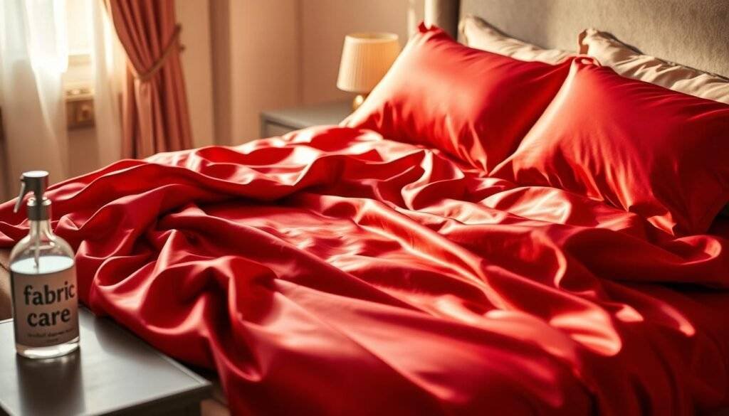 care for silk sheets
