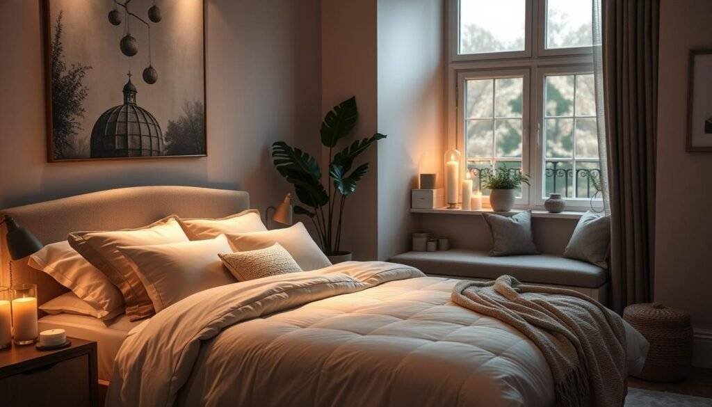 cozy bedroom atmosphere