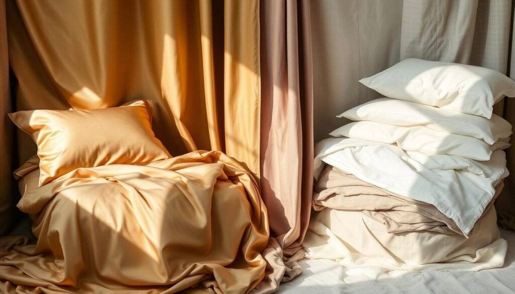 fabric comparison of sateen vs other sheets
