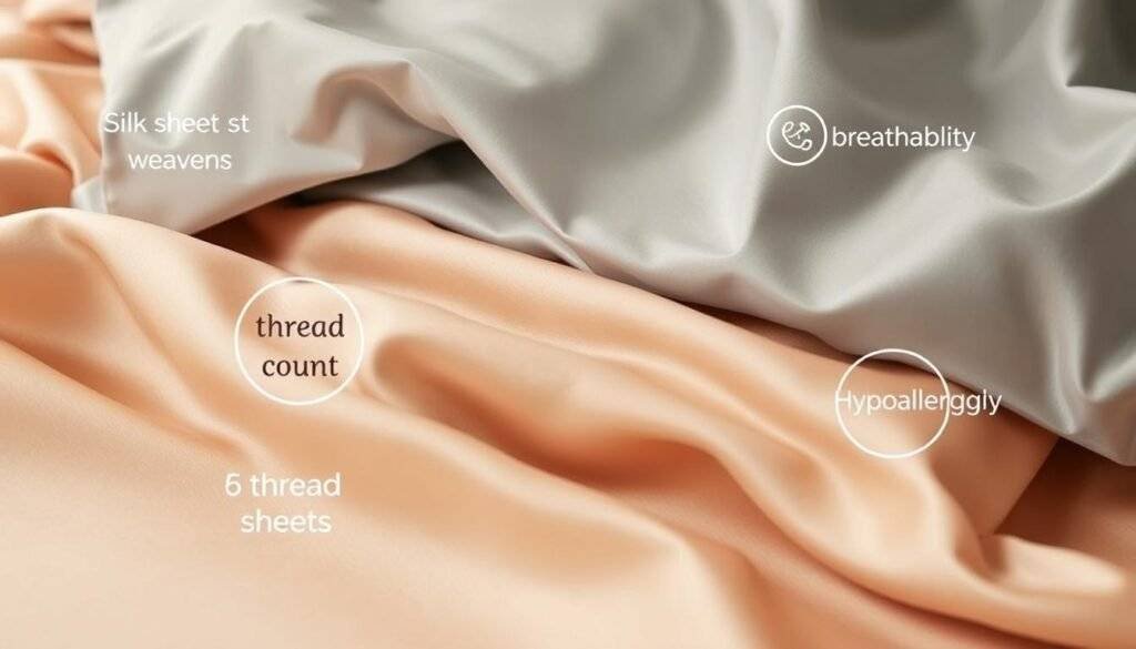 factors to consider silk sheets