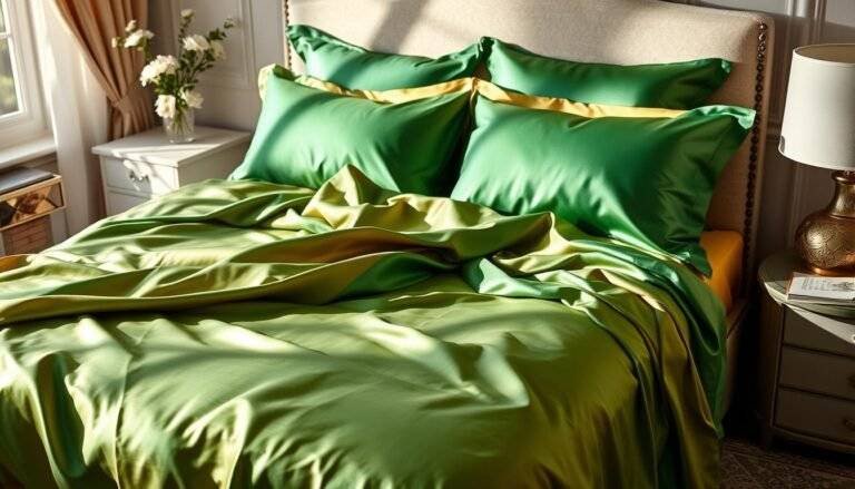 full size silk sheets