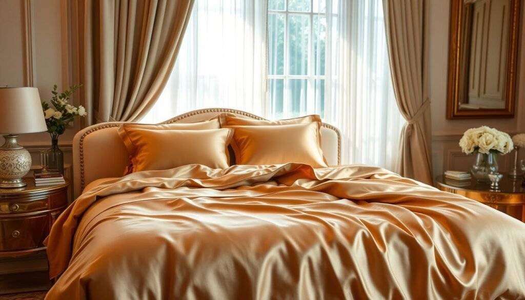 high-quality silk bedding