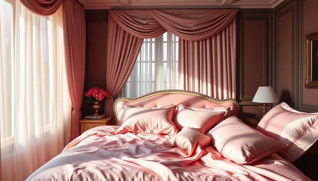 luxury silk bedding