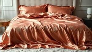 silk bed covers