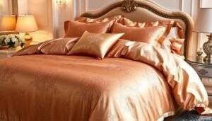 silk bedding set queen