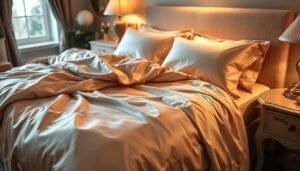 silk queen bed sheets