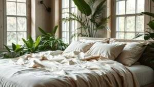 vegan eucalyptus silk sheets