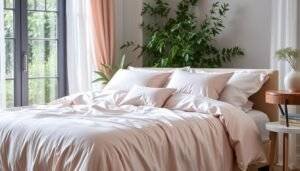 vegan silk bedding