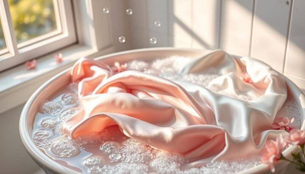 washing silk sheets